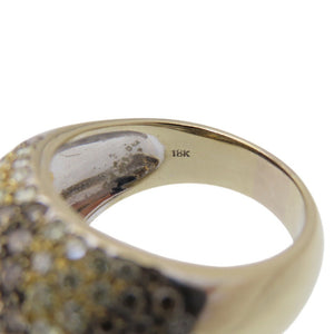 ダイヤ3.00ct k18 リング 12.8g 指輪 ゴールド/ダイヤモンド 16号 ゴールド 0037ジュエリー 【中古】 レディース