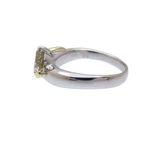 美品 ダイヤ1.264ct K18YG Pt900 リング 指輪 ダイヤモンド/プラチナ/イエローゴールド 14.5号 750 ジュエリー 0041【中古】 レディース