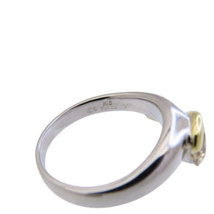 美品 ダイヤ1.264ct K18YG Pt900 リング 指輪 ダイヤモンド/プラチナ/イエローゴールド 14.5号 750 ジュエリー 0041【中古】 レディース