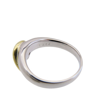 美品 ダイヤ1.264ct K18YG Pt900 リング 指輪 ダイヤモンド/プラチナ/イエローゴールド 14.5号 750 ジュエリー 0041【中古】 レディース