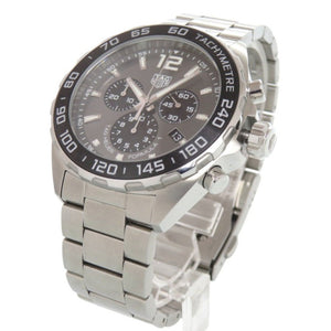 美品 タグホイヤー フォーミュラ1 CAZ1011 SS セラミック グレー クオーツ 腕時計 0046【中古】TAG HEUER