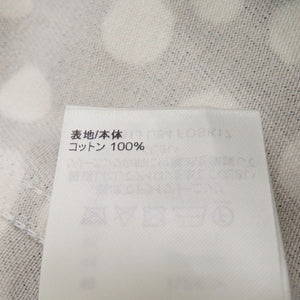 美品 ルイ ヴィトン × 草間彌生 インフィニティドット コットン ブラック/ホワイト ミニスカート 黒 白 LV 0057【中古】LOUIS VUITTON