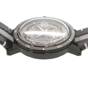 新品同様 セイコー プレザージュ 所ジョージ 世田谷ベース コラボ 限定モデル SARY259 4R72-00D0 グレー SS レザー 自動巻き 腕時計 0092【中古】SEIKO