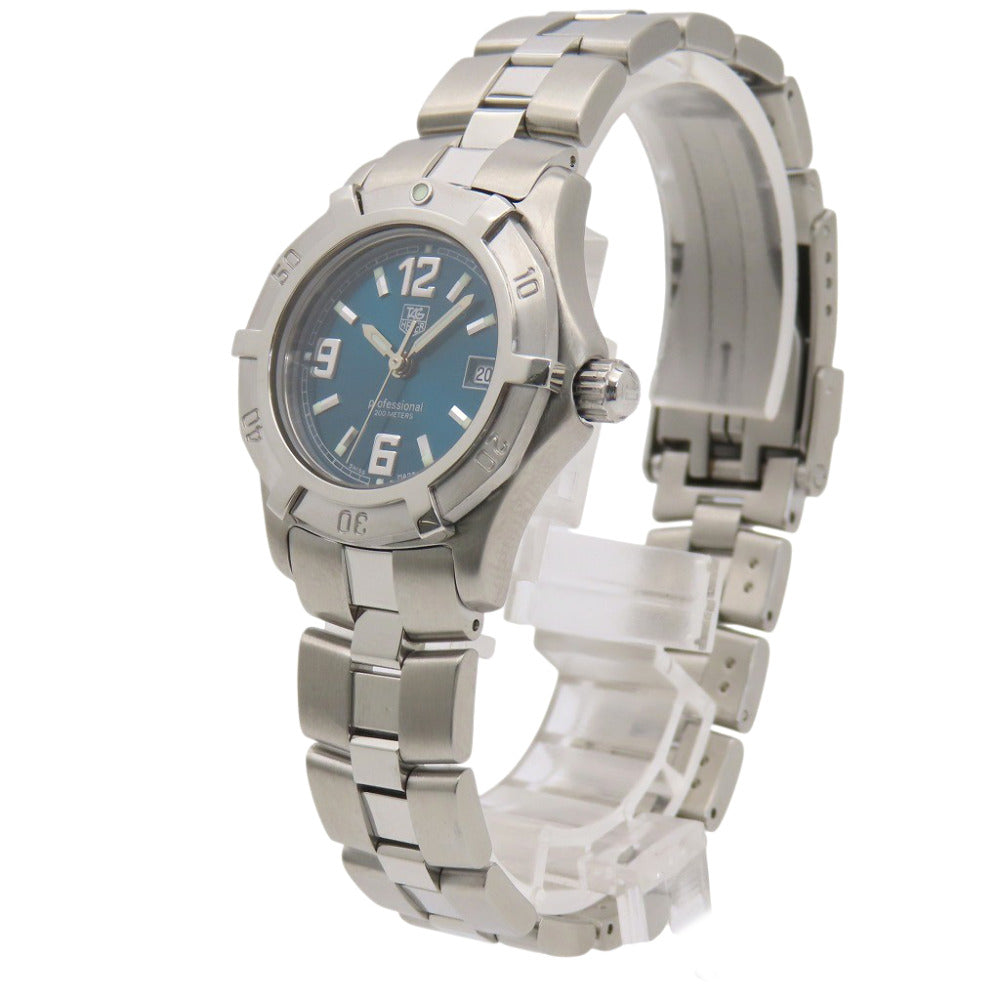 新品同様 タグホイヤー エクスクルーシブ クオーツ 腕時計 SS グリーン系 0094【中古】TAG HEUER レディース