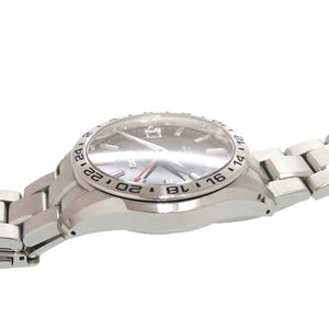 美品 セイコー グランドセイコー メカニカル GMT SBGM001 9S56-00A0 ブラック SS 黒文字盤 自動巻き 腕時計 0098【中古】SEIKO