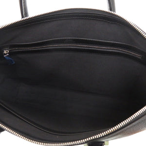美品 カルティエ マスト ドゥ カルティエ スモール ブリーフケース マスト L1002395 カーフ ブラック ハンドバッグ 2WAY ショルダーバッグ 黒 0178【中古】CARTIER メンズ