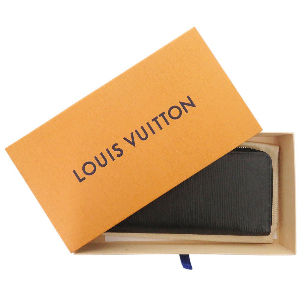未使用 ルイ ヴィトン ジッピーウォレット ヴェルティカル エピ M60965 IC ノワール 長財布 LV 0199【中古】LOUIS VUITTON メンズ