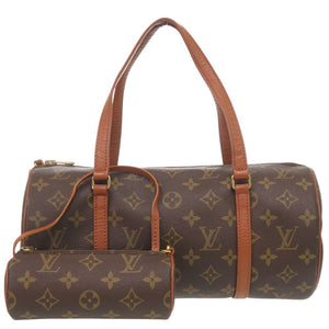 ルイ ヴィトン パピヨン30 ポーチ付 モノグラム M51365 ハンドバッグ LV 0252【中古】LOUIS VUITTON