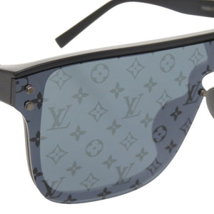 未使用品 ルイ ヴィトン LVワイメア Z1082E プラスチック ブラック サングラス 黒 LV 0288【中古】LOUIS VUITTON