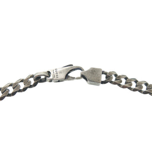 グッチ インターロッキングG 925 ネックレス シルバー925 シルバー 0290【中古】GUCCI メンズ