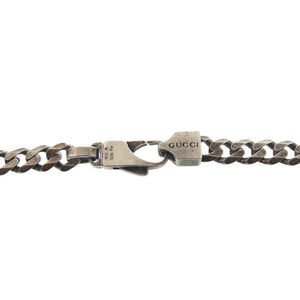 グッチ インターロッキングG 925 ネックレス シルバー925 シルバー 0290【中古】GUCCI メンズ