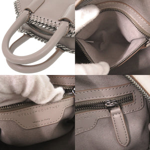 美品 ステラマッカートニー ファラベラ ボックス グレー系 2WAY ハンドバッグ ショルダーバッグ チェーンショルダー 0299【中古】Stella McCartney