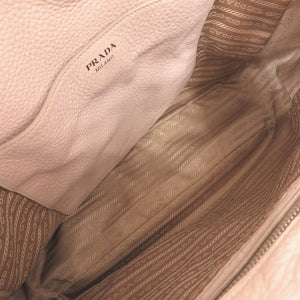 プラダ ロゴ 1BC013 レザー ピンク ワンショルダー ショルダーバッグ 0310【中古】PRADA
