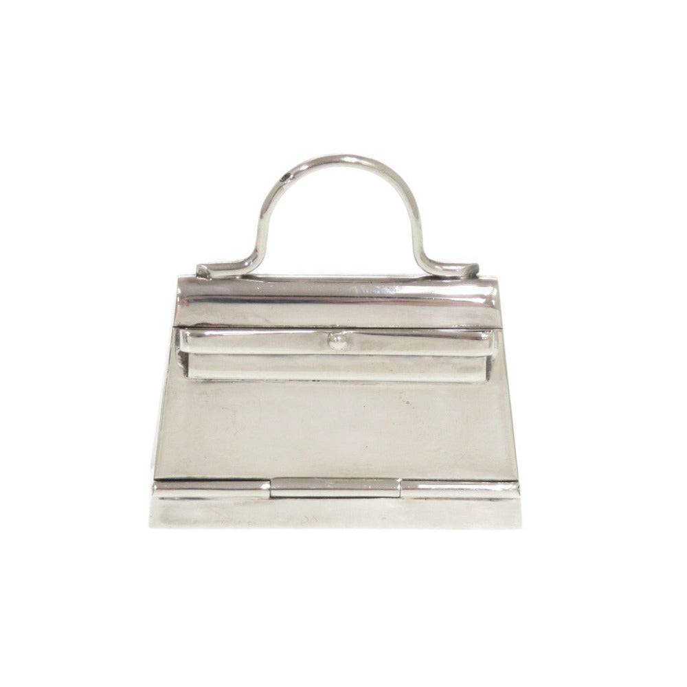 美品 エルメス ケリー ピルケース シルバー925 小物入れ 0320【中古】HERMES