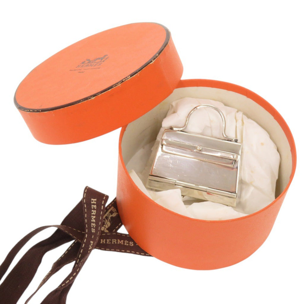 美品 エルメス ケリー ピルケース シルバー925 小物入れ 0320【中古】HERMES