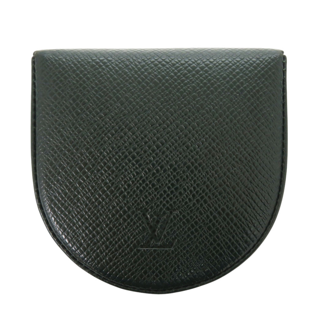 美品 ルイ ヴィトン ポルトモネ キュベット タイガ M30374 タイガ エセピア コインケース 財布 緑 LV 0368【中古】LOUIS VUITTON メンズ