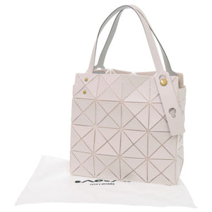 新品同様 イッセイミヤケ BAOBAO CARAT バオバオ カラット BB33AG611 ホワイトベージュ ハンドバッグ 0377【中古】ISSEY MIYAKE