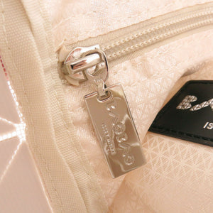 新品同様 イッセイミヤケ BAOBAO CARAT バオバオ カラット BB33AG611 ホワイトベージュ ハンドバッグ 0377【中古】ISSEY MIYAKE