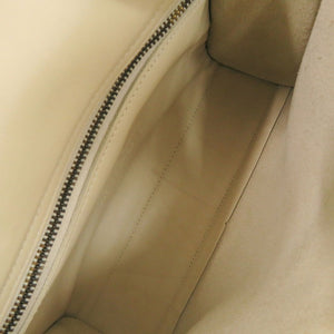 コーチ 2WAY レザー アイボリー ハンドバッグ 0396【中古】COACH