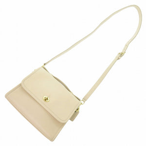 コーチ 2WAY レザー アイボリー ハンドバッグ 0396【中古】COACH