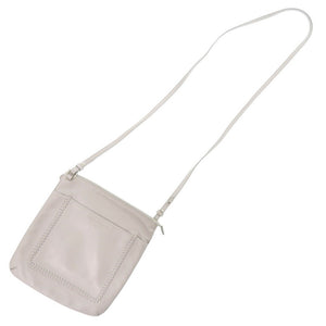 サルヴァトーレフェラガモ レザー グレー ショルダーバッグ 0397【中古】Salvatore Ferragamo