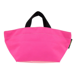 美品 エルベ シャプリエ 舟形トートS ナイロン ピンク ハンドバッグ 0450【中古】Herve Chapelier