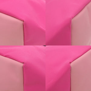 美品 エルベ シャプリエ 舟形トートS ナイロン ピンク ハンドバッグ 0450【中古】Herve Chapelier