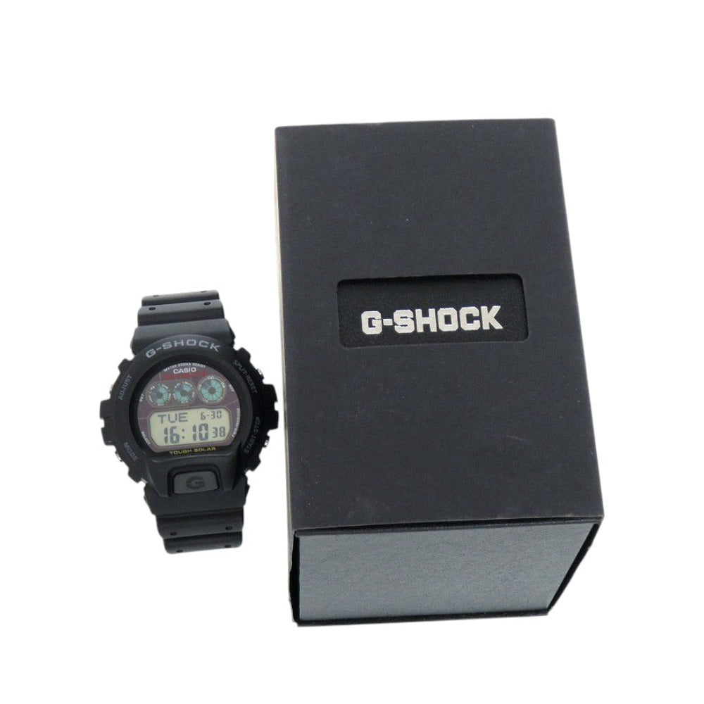 新品同様 カシオ G-SHOCK GW-6900-1JF 樹脂 ブラック タフソーラー デジタル 腕時計 黒文字盤 Gショック 0534【中古】CASIO