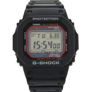 美品 カシオ G-SHOCK GW-M5610U-1JF 樹脂 ブラック タフソーラー デジタル 腕時計 黒 Gショック 0535【中古】CASIO
