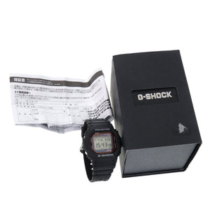 美品 カシオ G-SHOCK GW-M5610U-1JF 樹脂 ブラック タフソーラー デジタル 腕時計 黒 Gショック 0535【中古】CASIO
