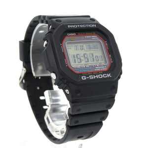 美品 カシオ G-SHOCK GW-M5610U-1JF 樹脂 ブラック タフソーラー デジタル 腕時計 黒 Gショック 0535【中古】CASIO