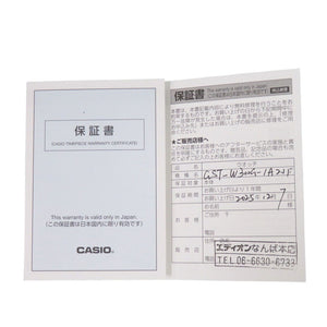 未使用 カシオ G-SHOCK GST-W300G-1A2JF SS 樹脂 ブラック ブルー タフソーラー 腕時計 黒文字盤 0536【中古】CASIO