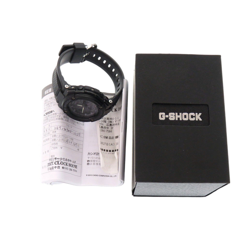 新品同様 カシオ G-SHOCK GST-W300G-1A1JF SS 樹脂 ブラック タフソーラー 腕時計 黒 Gショック 0537【中古】CASIO
