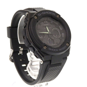 新品同様 カシオ G-SHOCK GST-W300G-1A1JF SS 樹脂 ブラック タフソーラー 腕時計 黒 Gショック 0537【中古】CASIO