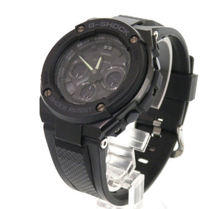 新品同様 カシオ G-SHOCK GST-W300G-1A1JF SS 樹脂 ブラック タフソーラー 腕時計 黒 Gショック 0537【中古】CASIO