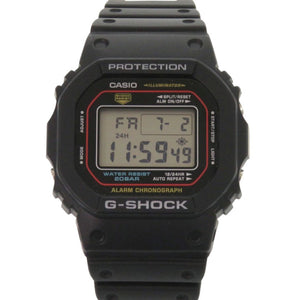 未使用 カシオ G-SHOCK DW-5600RL-1JF 樹脂 ブラック クオーツ デジタル 腕時計 黒 Gショック 0540【中古】CASIO