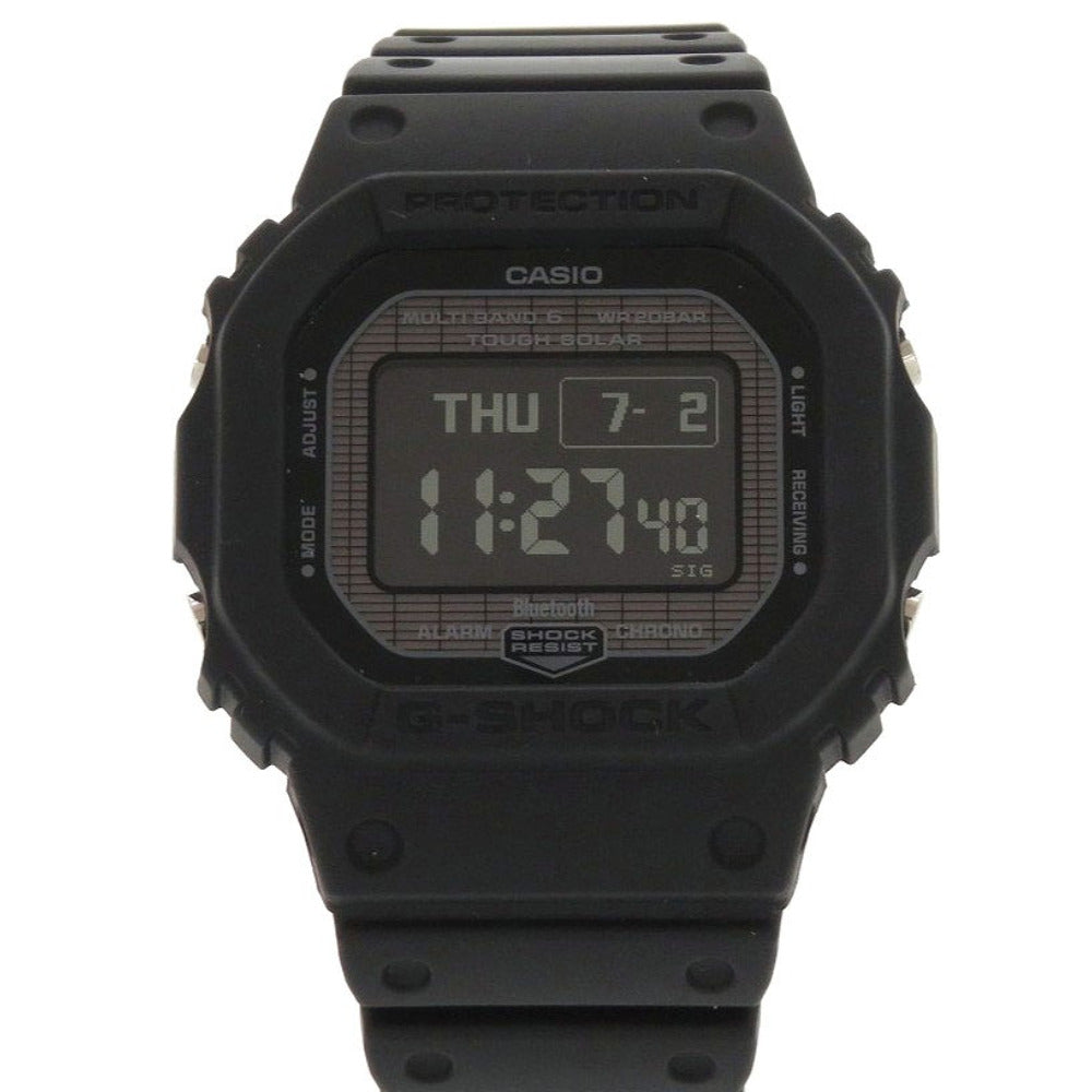 未使用 カシオ G-SHOCK GW-BX5600-1A1JF 樹脂 ブラック タフソーラー デジタル 腕時計 黒 Gショック 0541【中古】CASIO