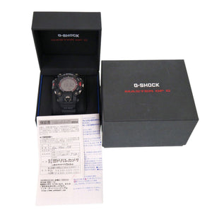 美品 カシオ G-SHOCK MUDMAN マッドマン GW-9500-1JF 樹脂 ブラック タフソーラー デジタル 腕時計 Gショック 黒 0546【中古】CASIO
