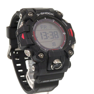 美品 カシオ G-SHOCK MUDMAN マッドマン GW-9500-1JF 樹脂 ブラック タフソーラー デジタル 腕時計 Gショック 黒 0546【中古】CASIO