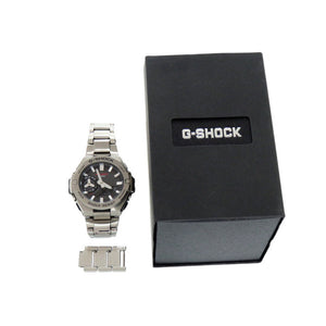 美品 カシオ G-SHOCK GST-B500-1AJF ブラック SS シルバー タフソーラー デジタル 腕時計 黒文字盤 0553【中古】CASIO