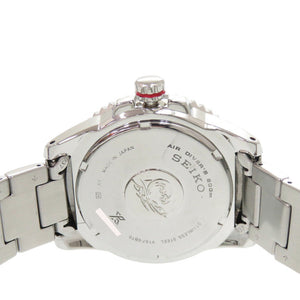 セイコー プロスペックス ダイバー V157-0BT0 ブラック SS 黒文字盤 ソーラー 腕時計 0557【中古】SEIKO