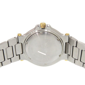 美品 グッチ 9700M SS グレー ゴールド シルバー クオーツ 腕時計 0565【中古】GUCCI