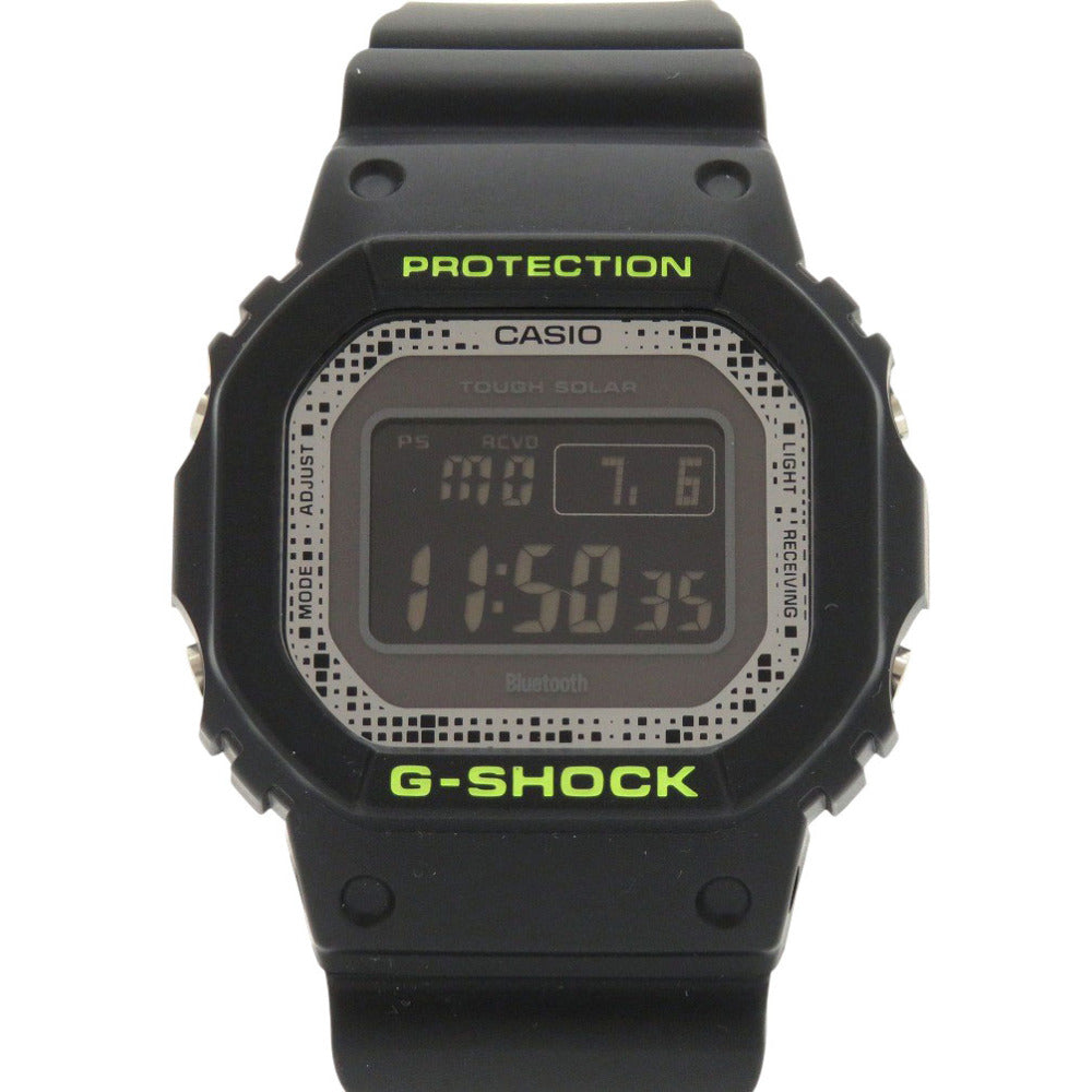 未使用 カシオ G-SHOCK GW-B5600DC-1JF 樹脂 ブラック イエロー タフソーラー 腕時計 黒 Gショック 0566【中古】CASIO