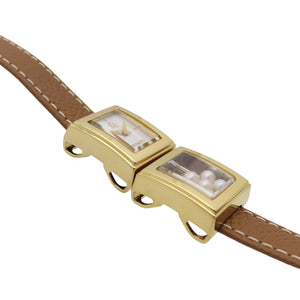美品 ミキモト マルチフォーム クオーツ 腕時計 SS/レザー/パール ホワイトシェル 0570【中古】MIKIMOTO レディース