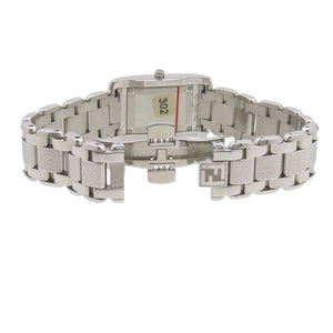 美品 フェンディ クラシコ 10Pダイヤ クオーツ 腕時計 SS / ホワイトシェル / ダイヤモンド 0577【中古】FENDI