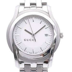 グッチ Gクラス 5500XL クオーツ 腕時計 SS シルバー 0581【中古】GUCCI メンズ