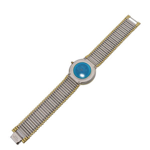 美品 ラドー ラウンド 121.9586.4 クオーツ 腕時計 ステンレススチール シルバー文字盤 0582【中古】RADO メンズ