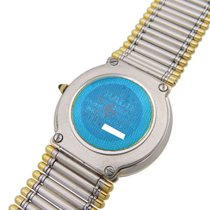 美品 ラドー ラウンド 121.9586.4 クオーツ 腕時計 ステンレススチール シルバー文字盤 0582【中古】RADO メンズ