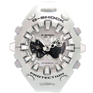 未使用 カシオ G-SHOCK GA-V01A-8AJF 樹脂 ブラック シルバー クオーツ デジタル アナログ 腕時計 黒 Gショック 0583【中古】CASIO