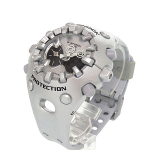 未使用 カシオ G-SHOCK GA-V01A-8AJF 樹脂 ブラック シルバー クオーツ デジタル アナログ 腕時計 黒 Gショック 0583【中古】CASIO